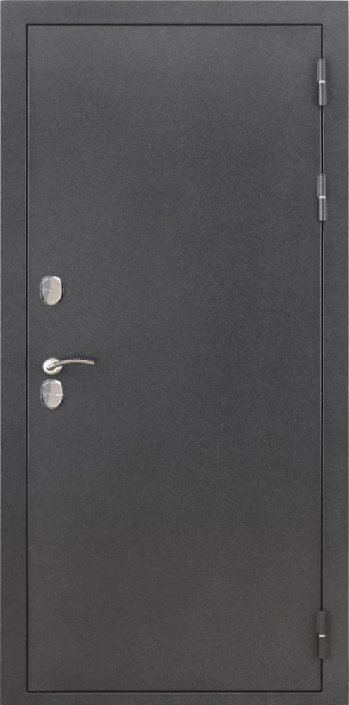 Входная дверь ДвериПРО Термо серебро ФЛ-609 (Л-52, 10мм, Белый матовый) DPRO225903 внешняя сторона